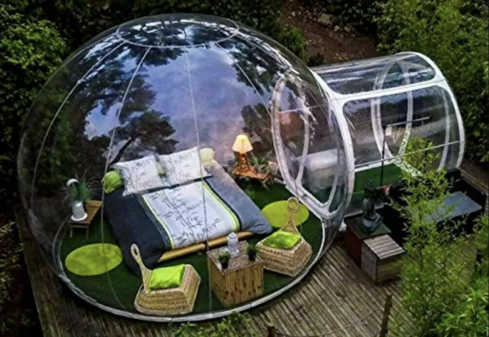 pvc inflatable bubble tent